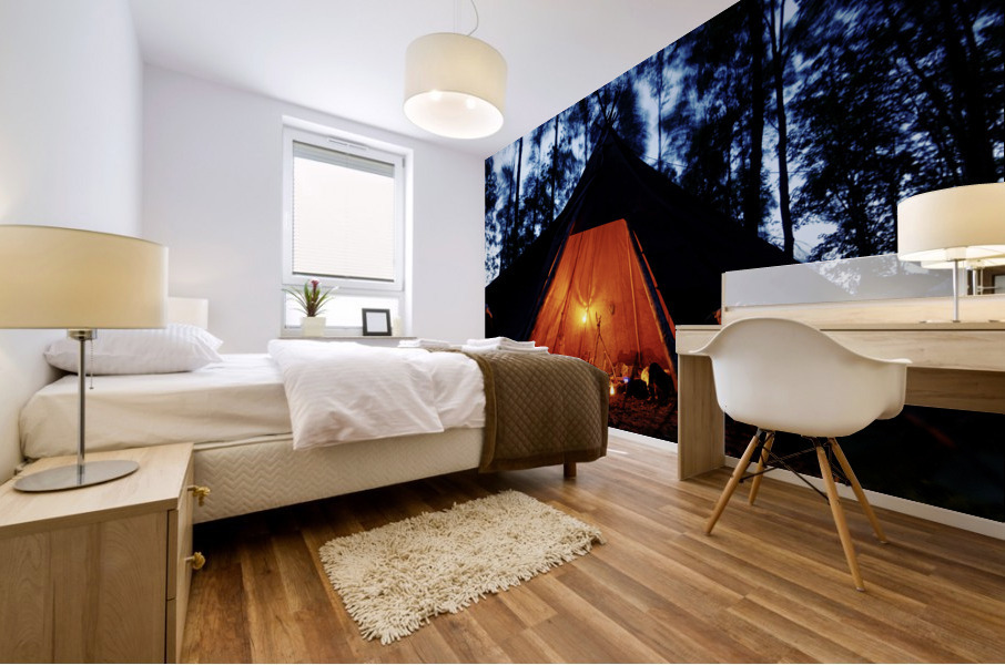 Teepee Mural print
