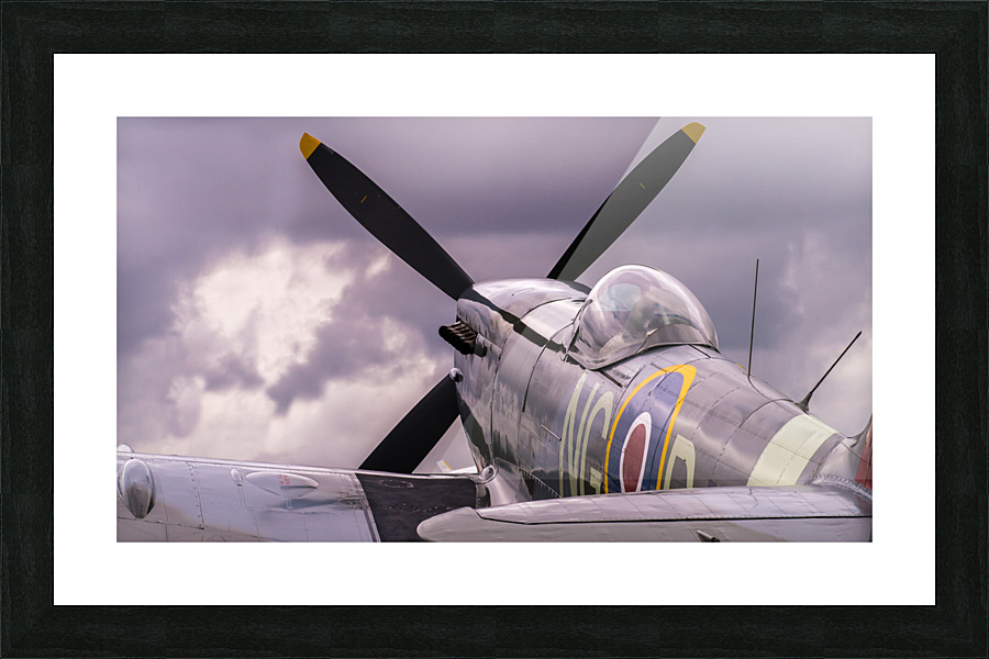Spitfire Picture Frame print