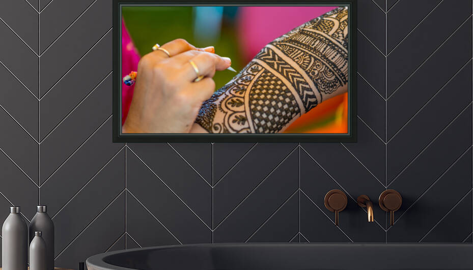 Henna tattoo by Asmus Koefoed