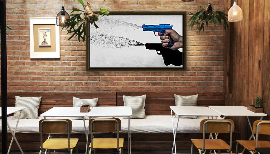 Water Pistol by Asmus Koefoed
