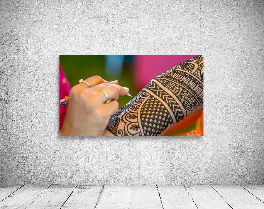 Henna tattoo Wall Preview