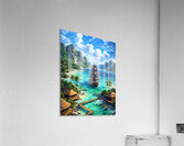 Pirate Paradise Acrylic Print