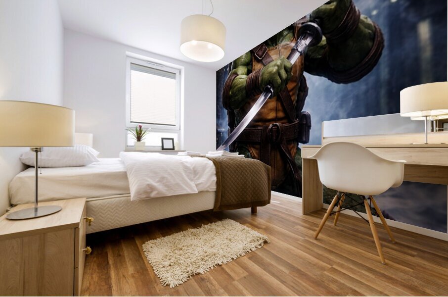Leonardo Mural print