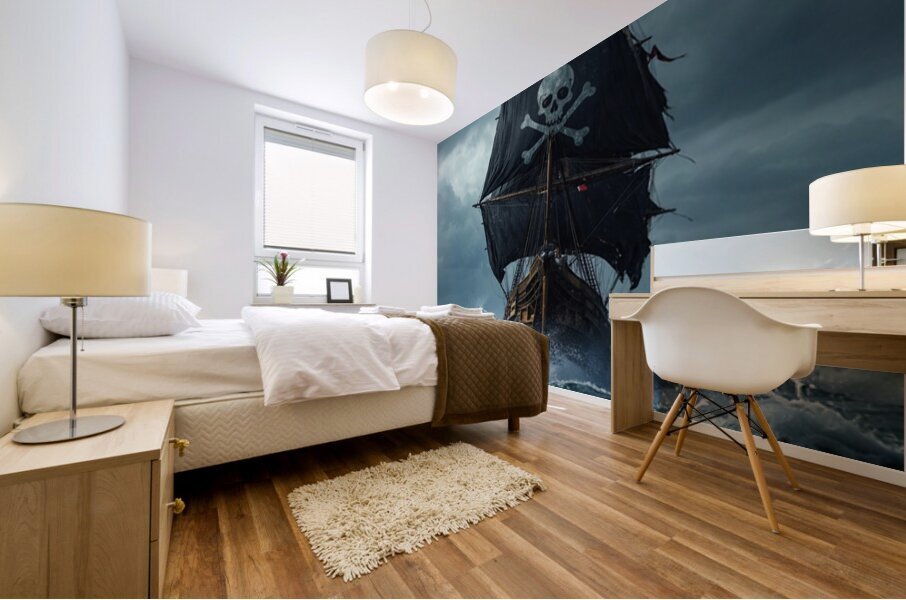 Stormborn Shadow Mural print