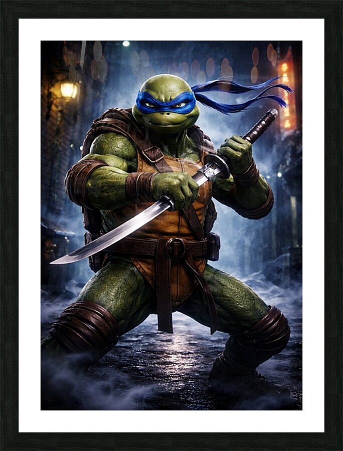 Leonardo Picture Frame print