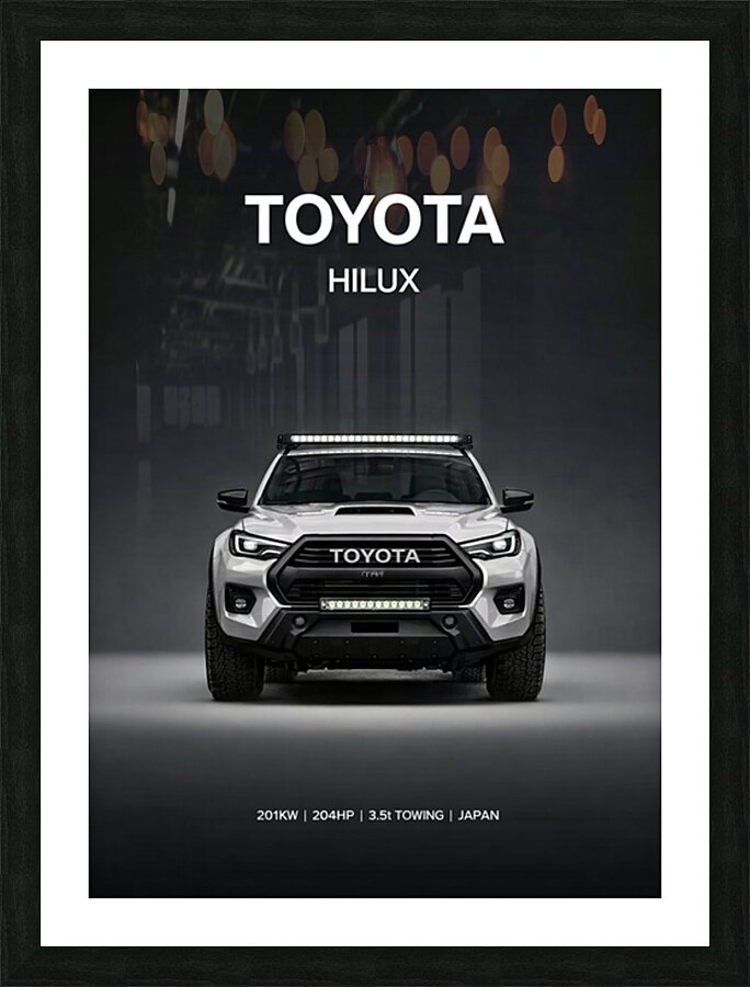 TOYOTA Picture Frame print