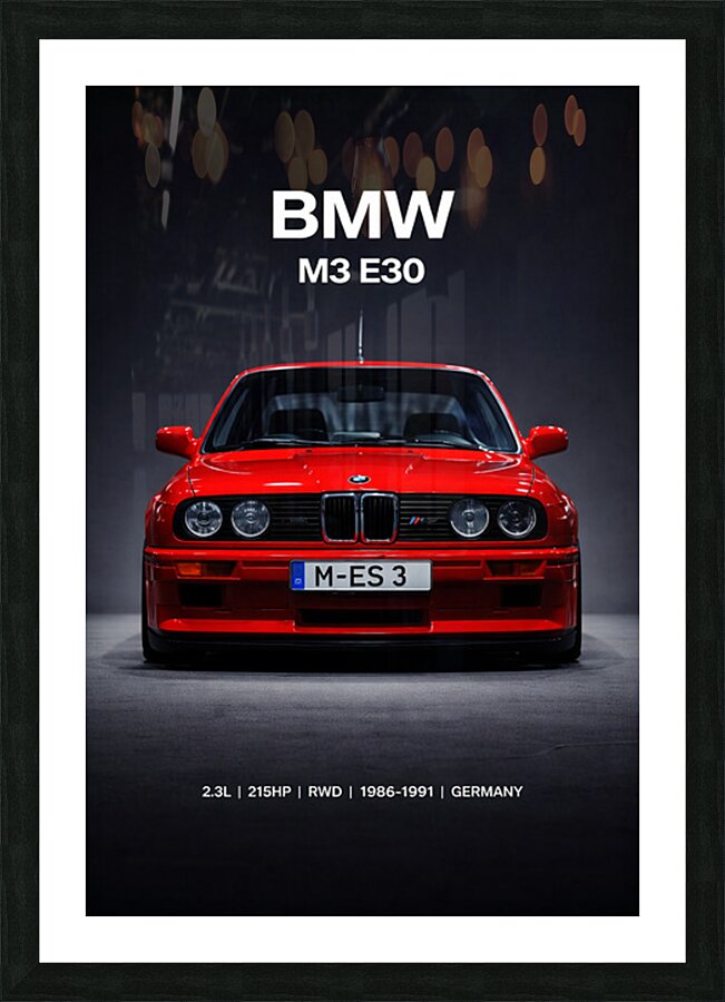BMW Picture Frame print