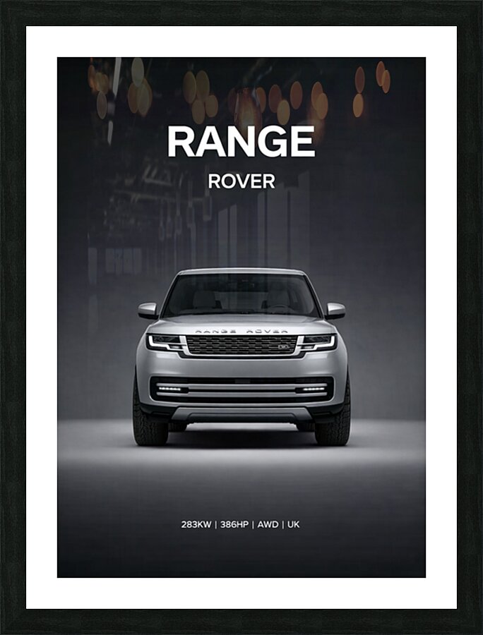 RANGE Picture Frame print
