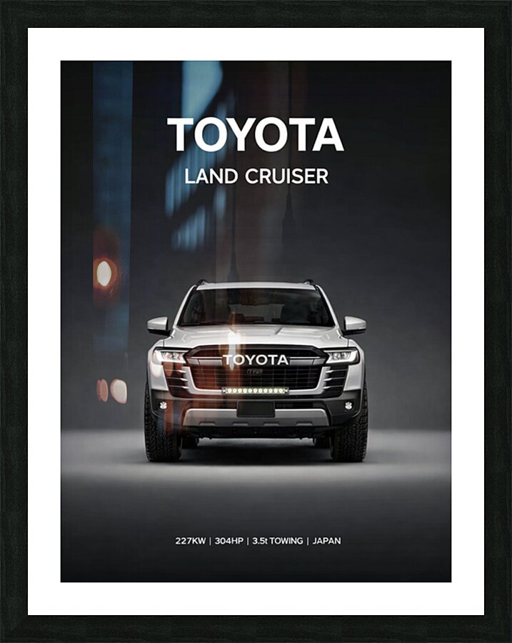 TOYOTA Picture Frame print