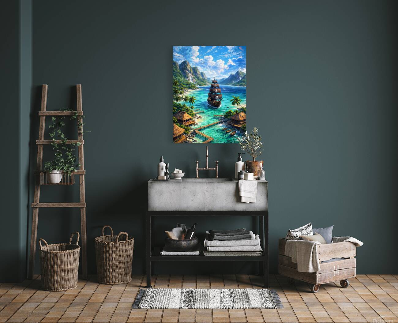 Pirate Paradise Reproduction