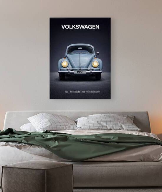 Classic Charm: 1959 Volkswagen Beetle by khalid