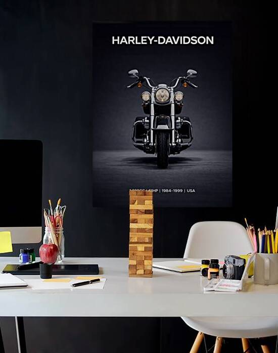 Symmetry in Chrome: Classic Harley-Davidson by khalid