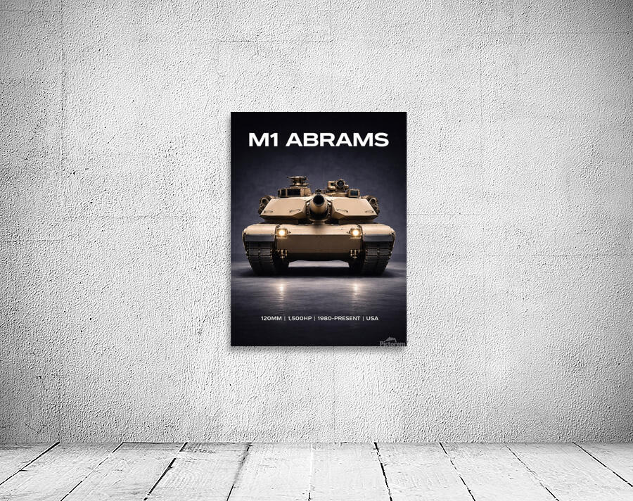 M1 Abrams Wall Preview