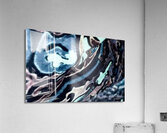 Arabesque bleu  Acrylic Print