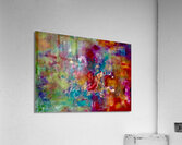 Poussieres dorees  Acrylic Print