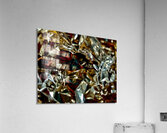 Metallique sombre  Acrylic Print