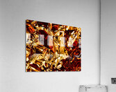 Metallique rouge Acrylic Print
