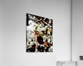 Metallique masque  Acrylic Print