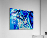Arabesques bleues Acrylic Print