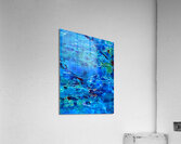 Eau trouble  Impression acrylique