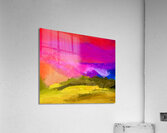 Cime enneigee Acrylic Print