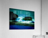 Mer agitee  Acrylic Print