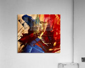 Homme masque  Acrylic Print