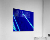 Laser bleu  Acrylic Print
