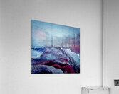 Buttes enneigees  Acrylic Print