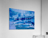 Mer agitee  Acrylic Print