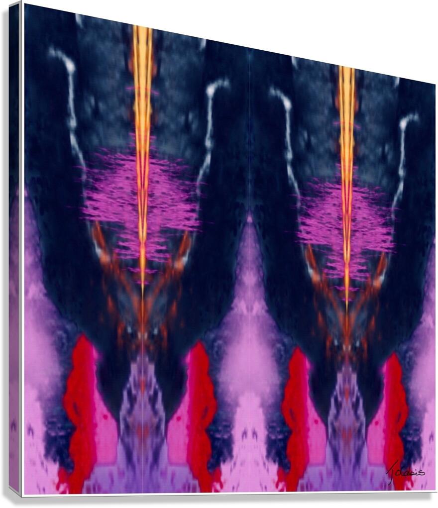 Faisceaux d’or Canvas Print