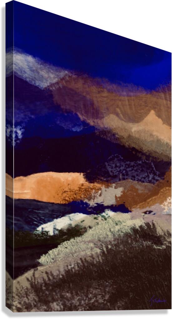 Montagneux  Canvas Print