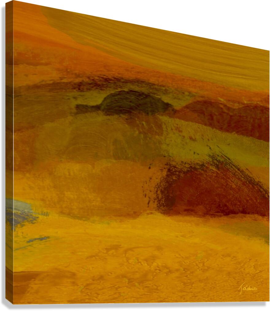 Fin du jour  Canvas Print
