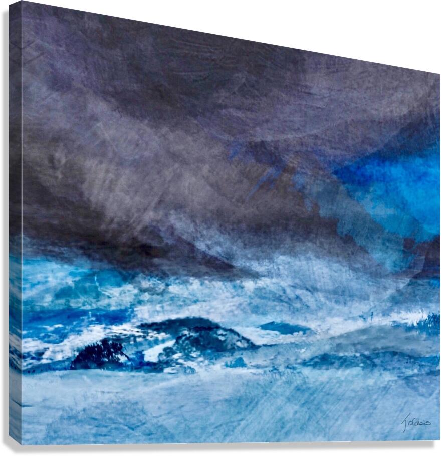 Paysage d’hiver Canvas Print