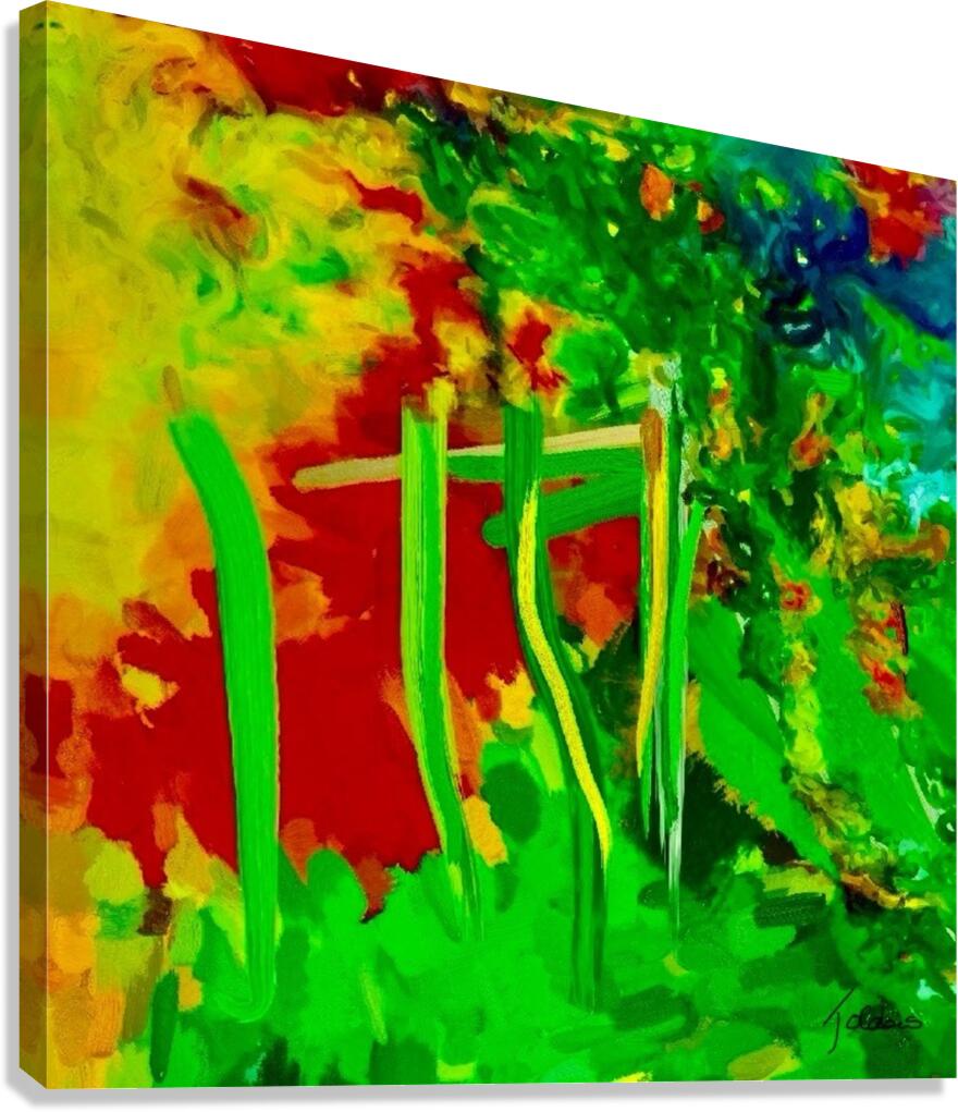 Plante grimpante  Canvas Print