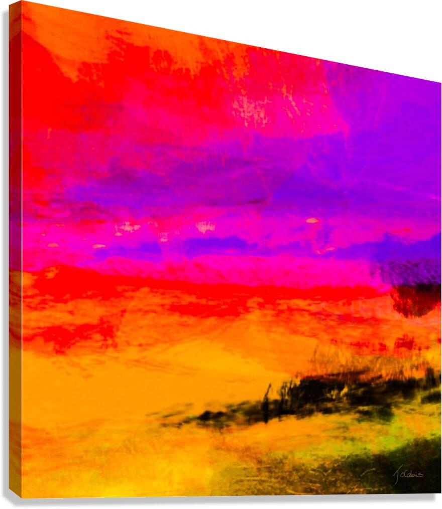Paysage d’ete  Canvas Print
