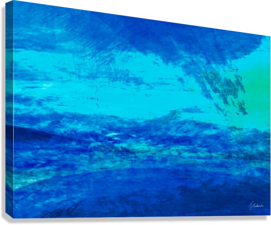 Pluie diluvienne  Canvas Print