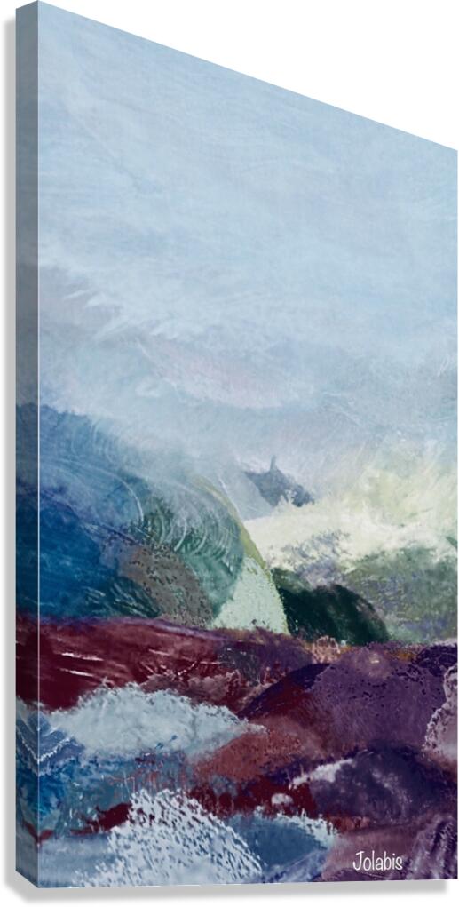 Lever de lune Canvas Print