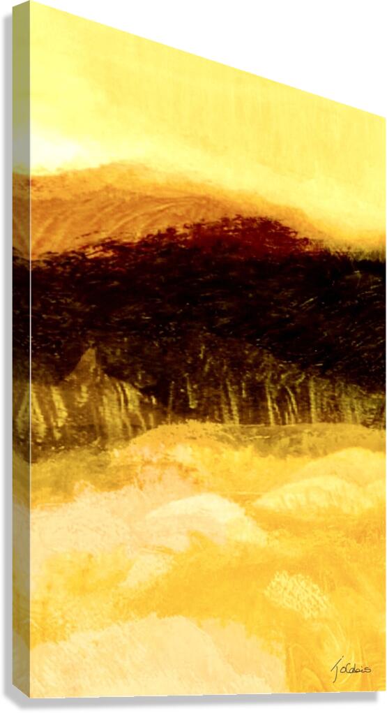 Lisiere de foret  Canvas Print
