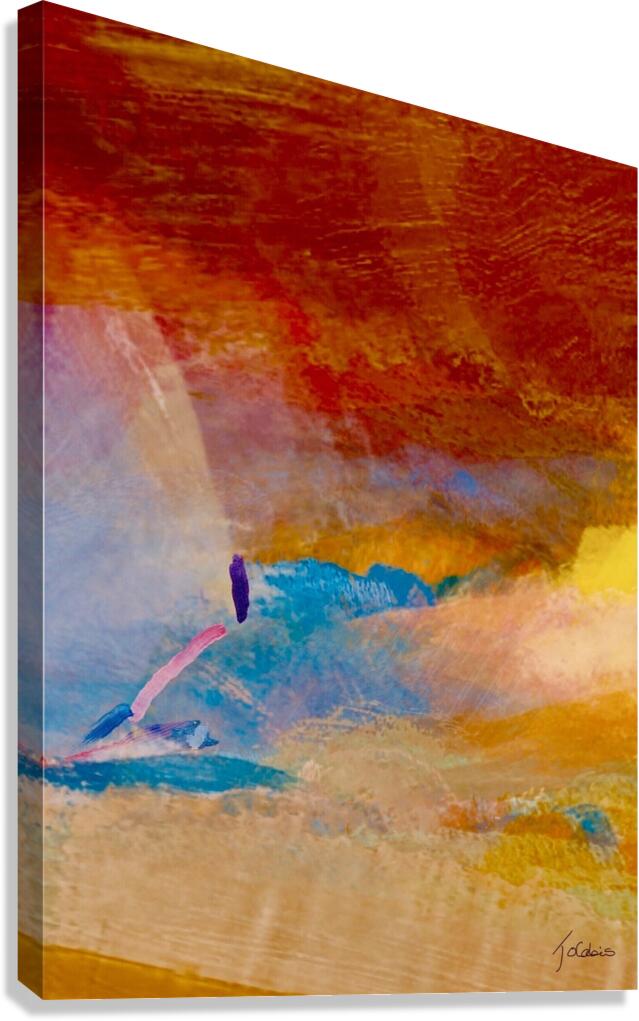 Paysage de campagne  Canvas Print