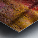 Terre de sienne  Metal print