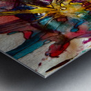 Rayonnement  Metal print