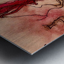 La flamme  Metal print