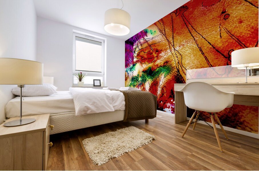Envolee Jolabis Mural print