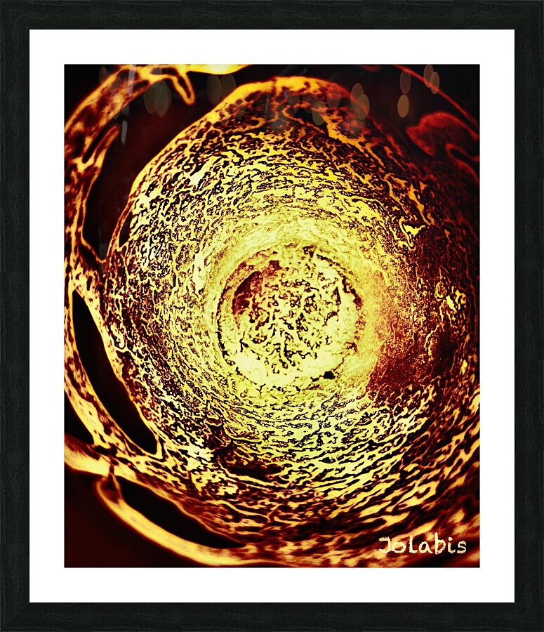  Matiere doree Picture Frame print