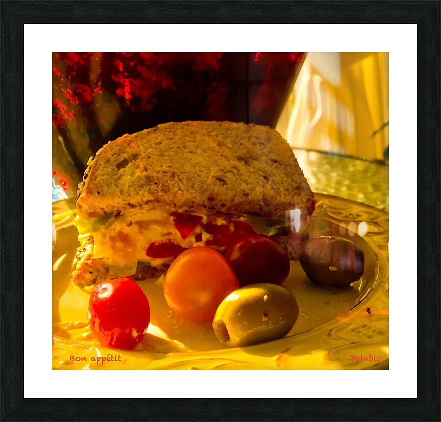 Bon appetit  Picture Frame print
