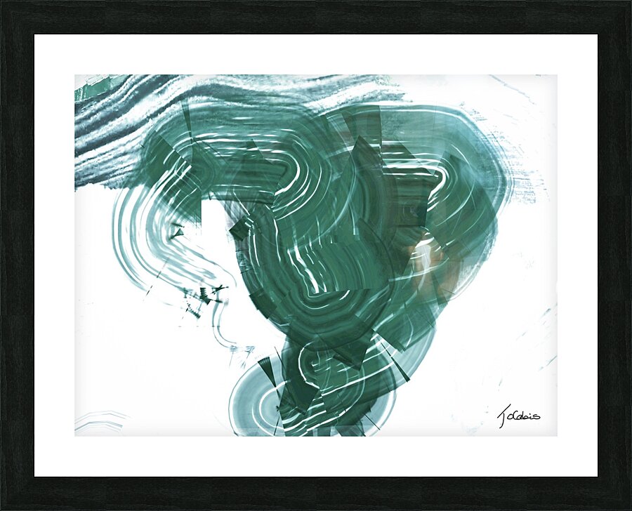 Vibrations  Picture Frame print