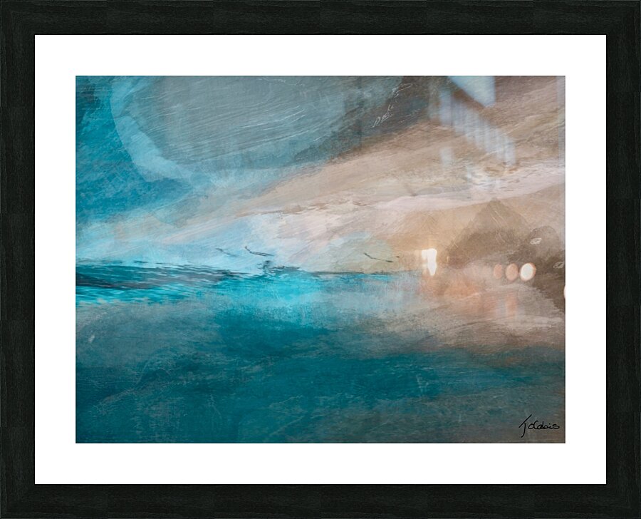 Envolee de pelicans  Picture Frame print