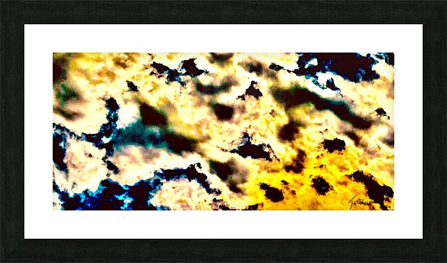 Ciel orageux  Picture Frame print