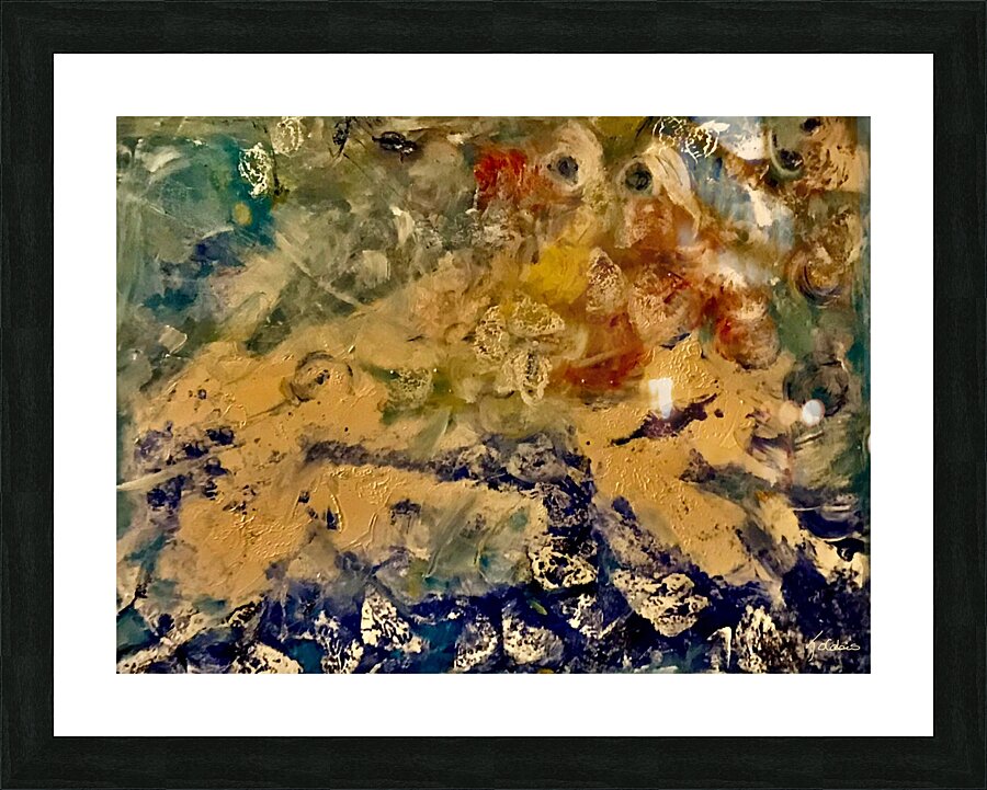 Mascarade II Picture Frame print